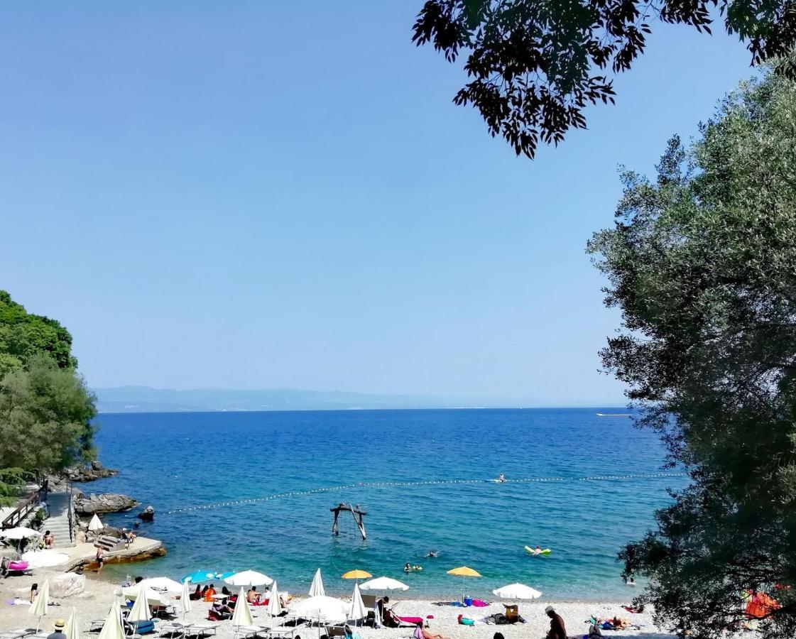 Cozy Apartment Bosnjak Near Opatija, With Sea View Terrace, Air Condition, Free Private Parking Ičići Екстериор снимка
