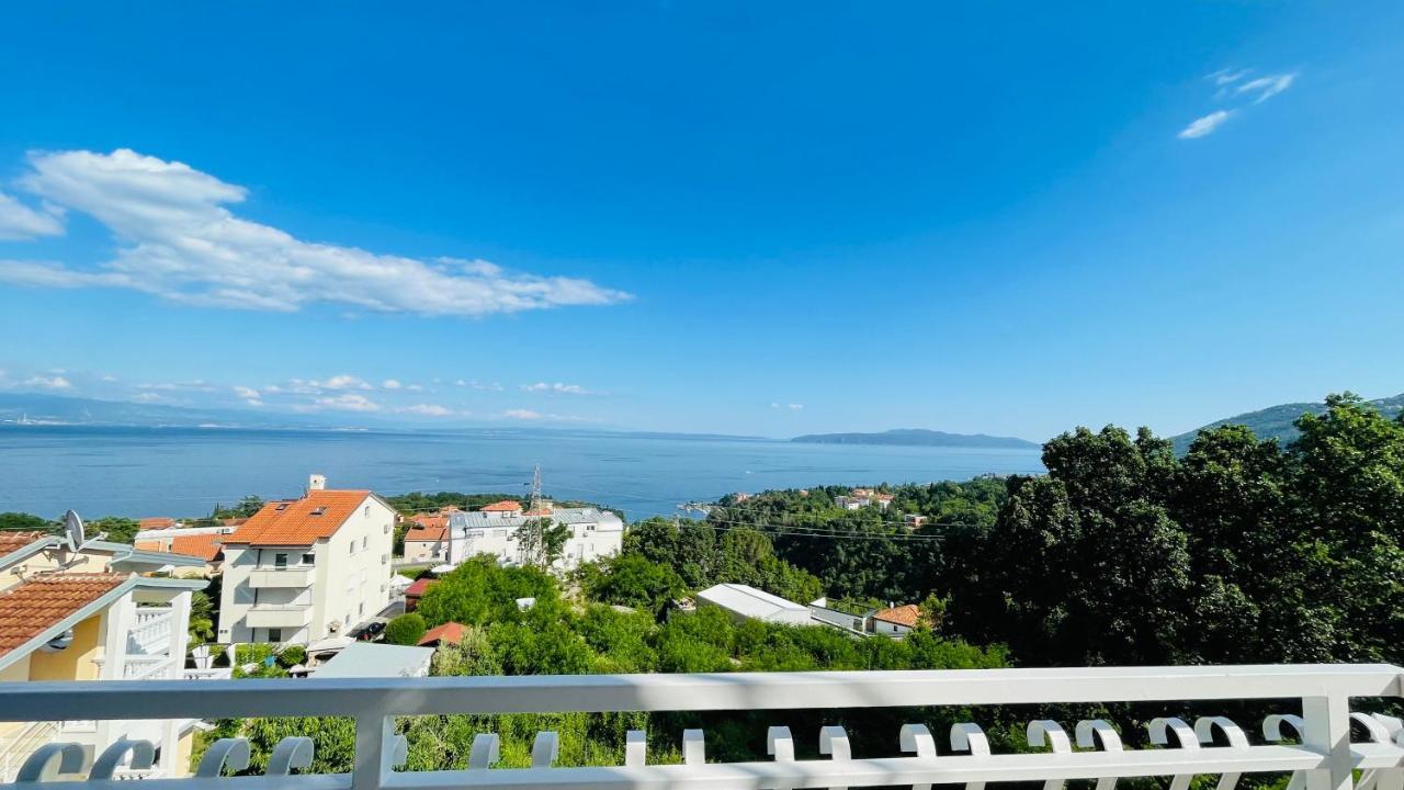 Cozy Apartment Bosnjak Near Opatija, With Sea View Terrace, Air Condition, Free Private Parking Ičići Екстериор снимка